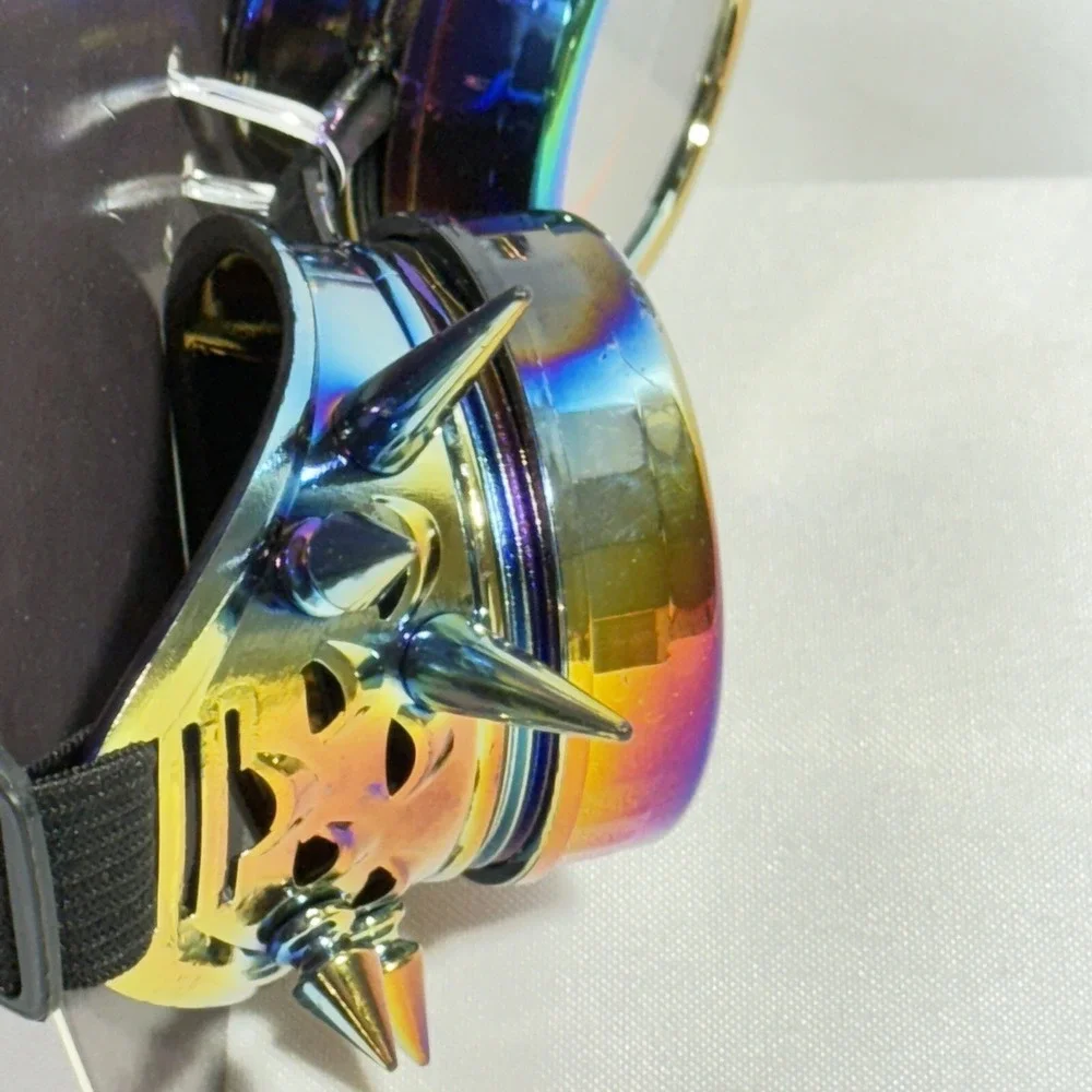NIB‎ Rainbow Light-Up Festival Goggles